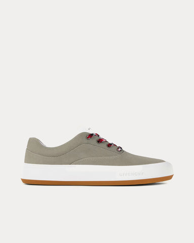Givenchy New City Canvas Khaki Low Top Sneakers