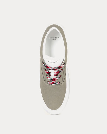 Givenchy New City Canvas Khaki Low Top Sneakers - 2