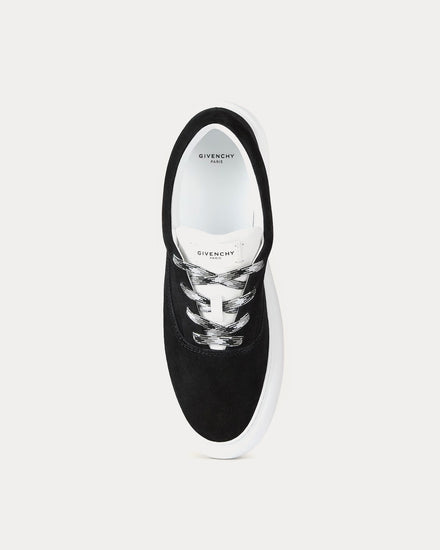 Givenchy New City Suede Black Low Top Sneakers - 2