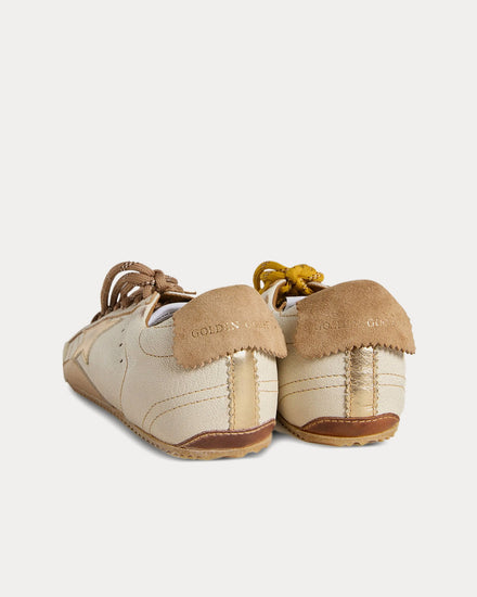 Golden Goose True-Star Nappa Leather White / Beige Low Top Sneakers - 3