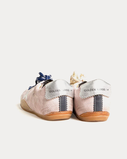 Golden Goose True-Star Suede Leather Pink Low Top Sneakers - 3