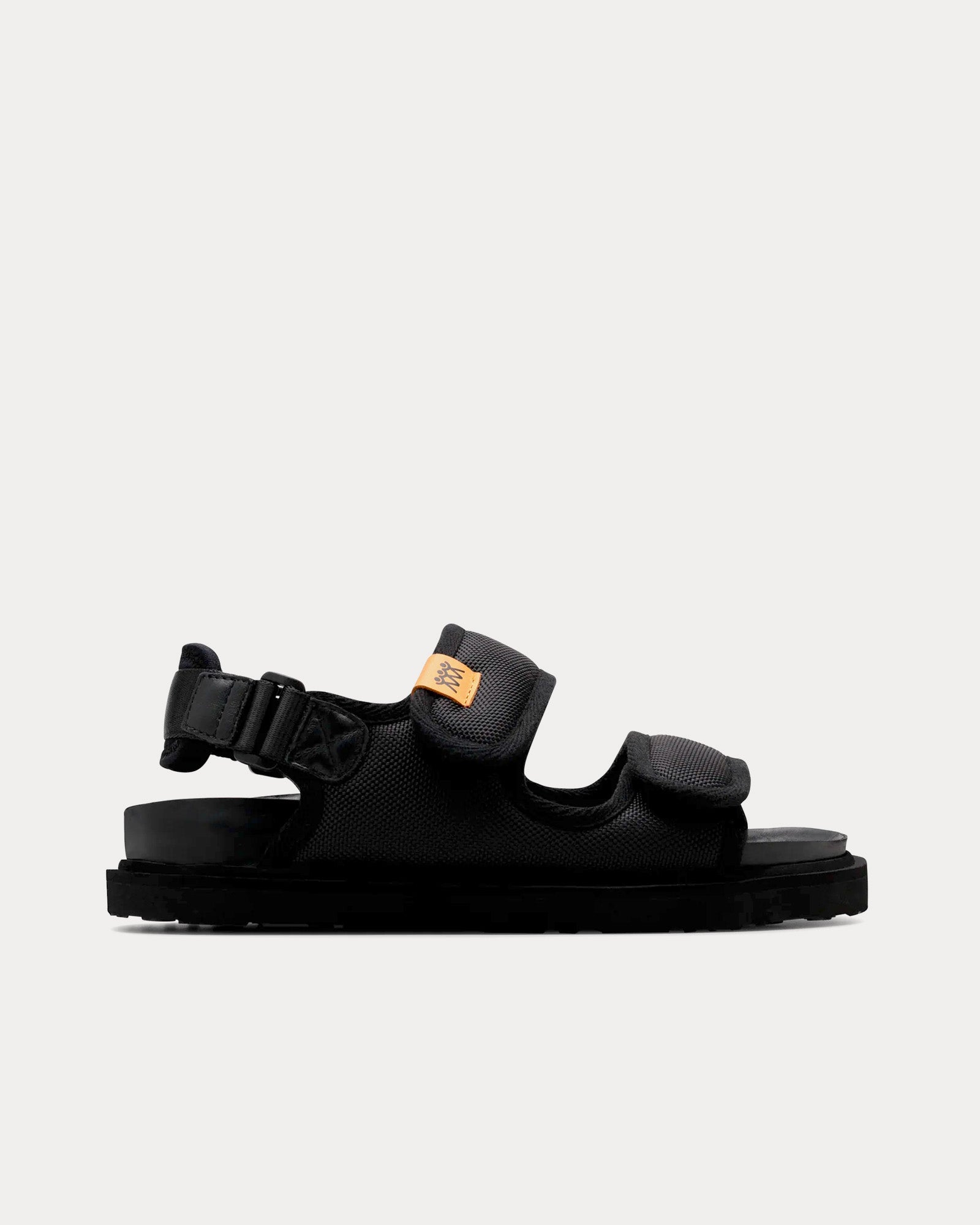 Good News Unisex Goat 2.0 Black Sandals display picture 2