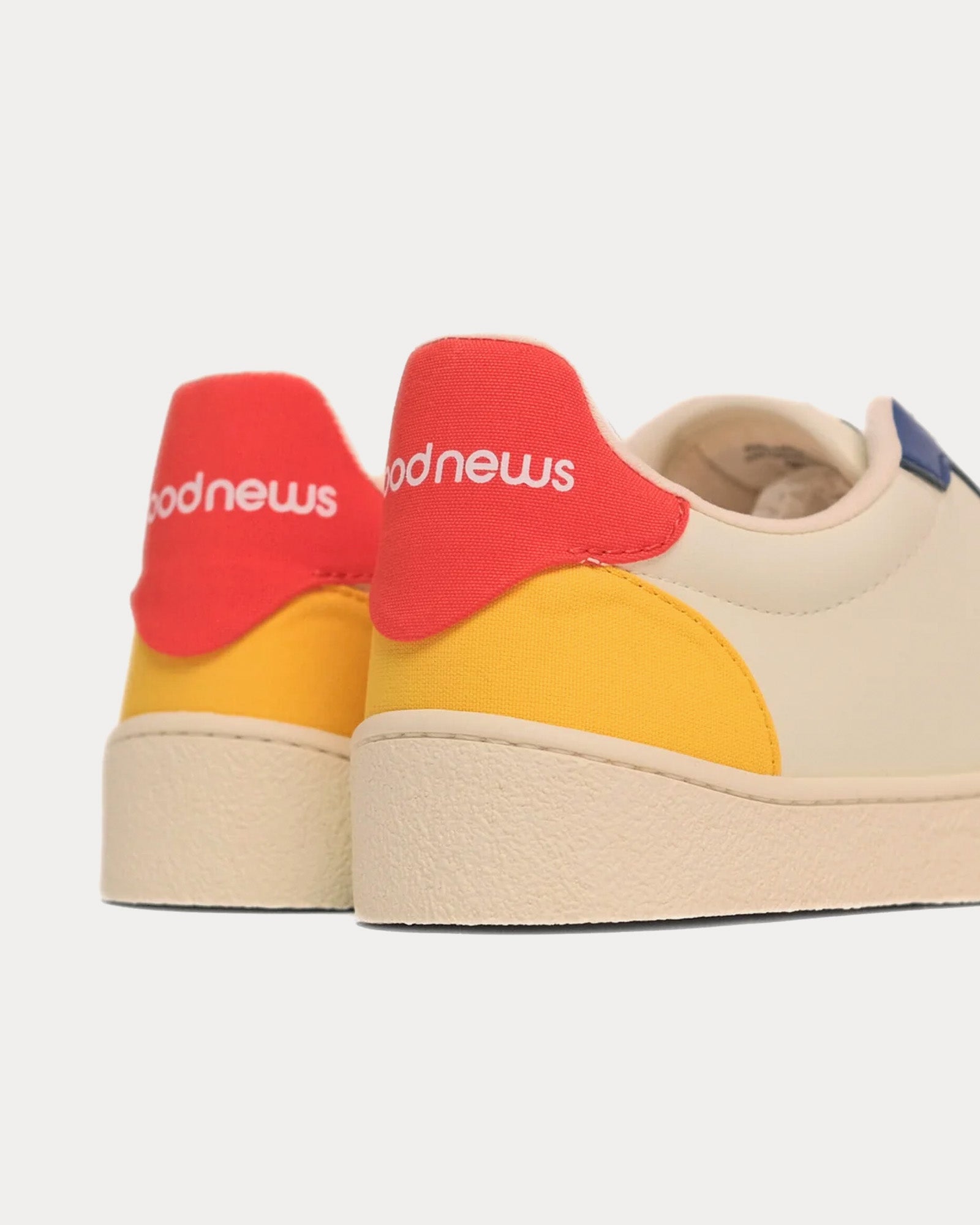 Good News - Venus White / Blue / Red / Yellow Low Top Sneakers