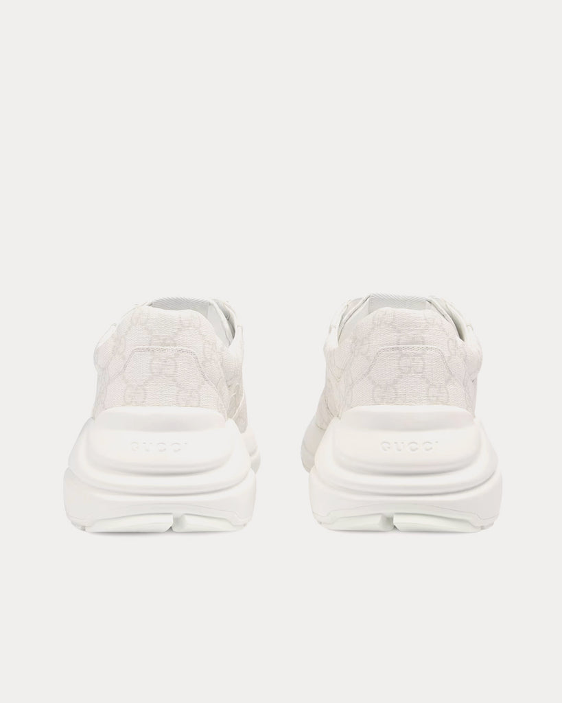 gucci GGRHYTON white low top sneakers