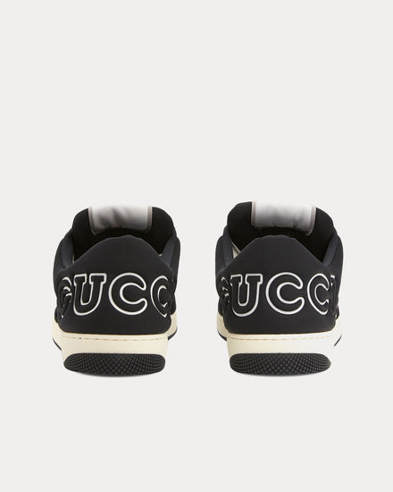 Gucci Screener with Web Neoprene Black Low Top Sneakers - 3
