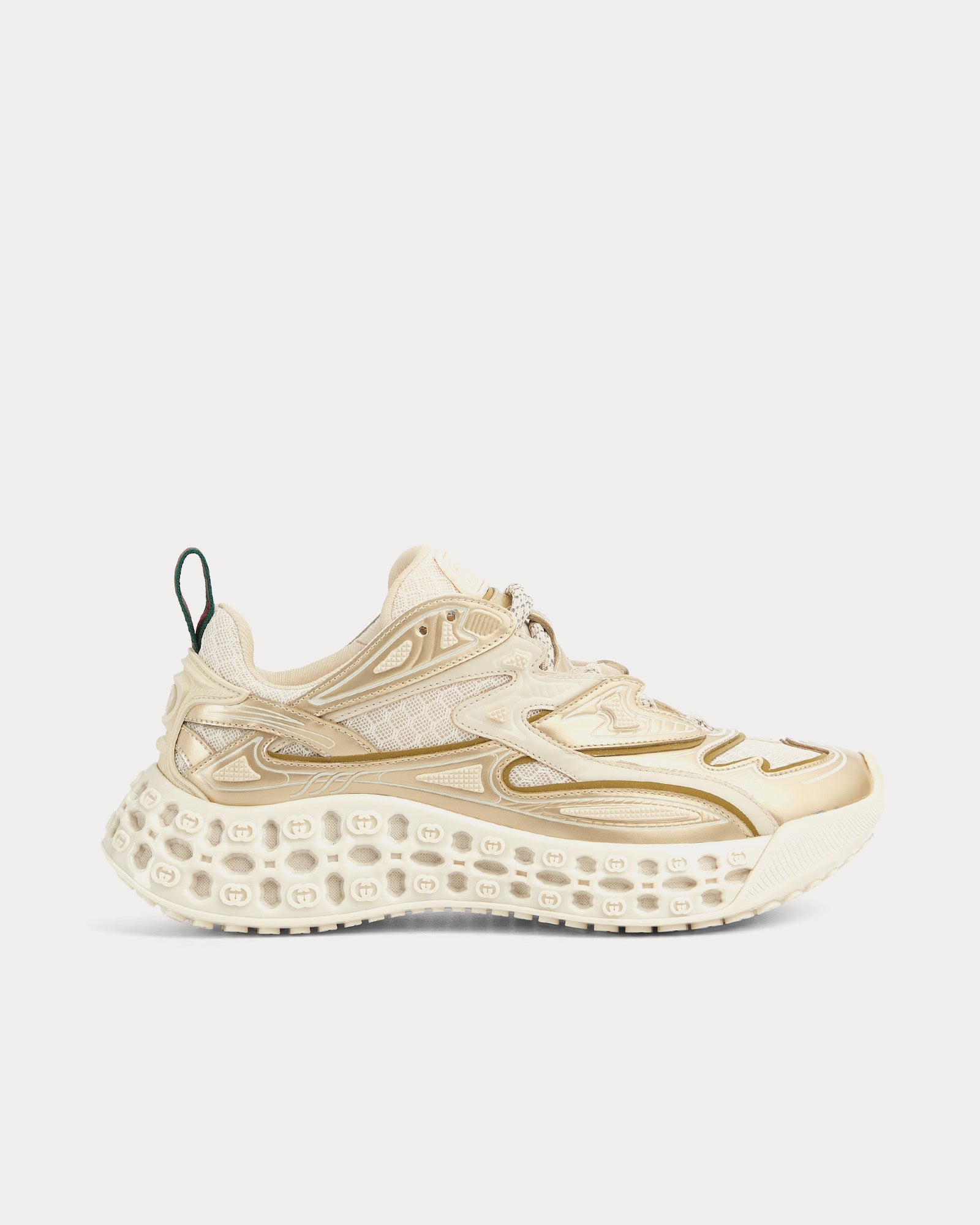 Gucci Women's cub3d Demetra Platinum Low Top Sneakers
