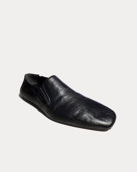 Gucci Cupertino Leather Black Loafers - 3