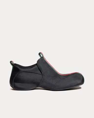 Gucci Drip Nylon with Web Black Slip On Sneakers