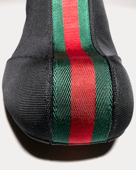 Gucci Drip Nylon with Web Black Slip On Sneakers - 6