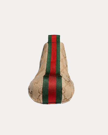 Gucci Drip GG Canvas with Web Sand / Brown Slip On Sneakers - 2