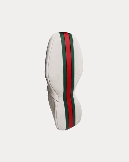 Gucci Drip Suede White Slip On Sneakers - 4