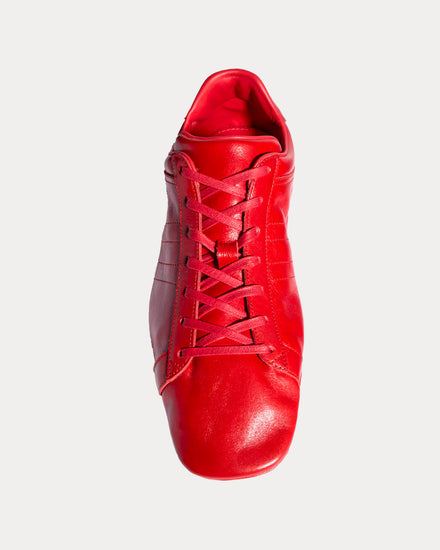 Gucci Driver Leather Red Low Top Sneakers - 2