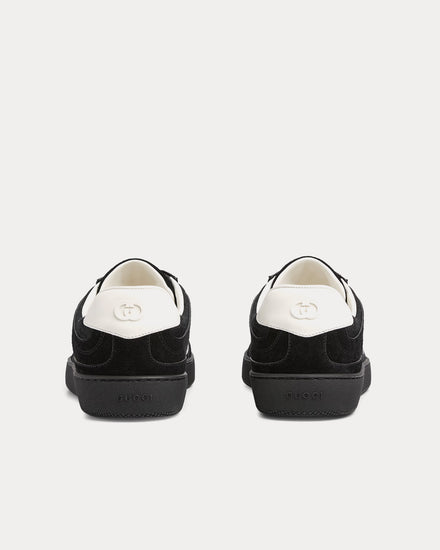 Gucci G75 Suede Black Low Top Sneakers - 4