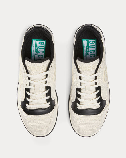 Gucci MAC80 Canvas Beige / Black Low Top Sneakers - 2