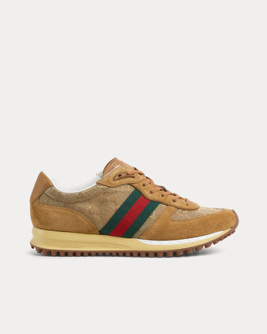 Gucci Re-Motion with Original GG Canvas Camel Low Top Sneakers