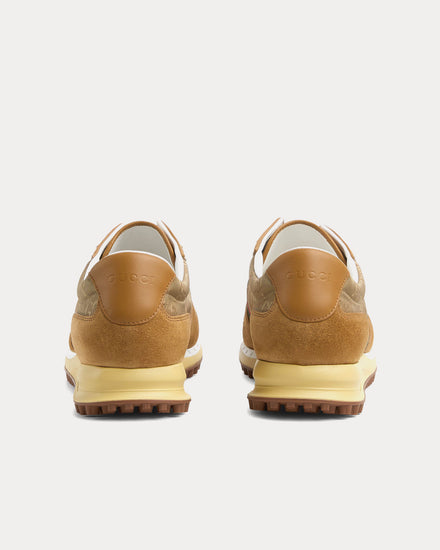 Gucci Re-Motion with Original GG Canvas Camel Low Top Sneakers - 5
