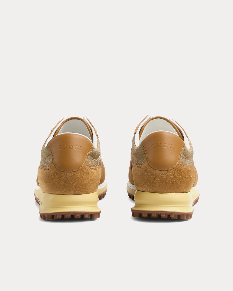 Gucci Re-Motion with Original GG Canvas Camel Low Top Sneakers - 5