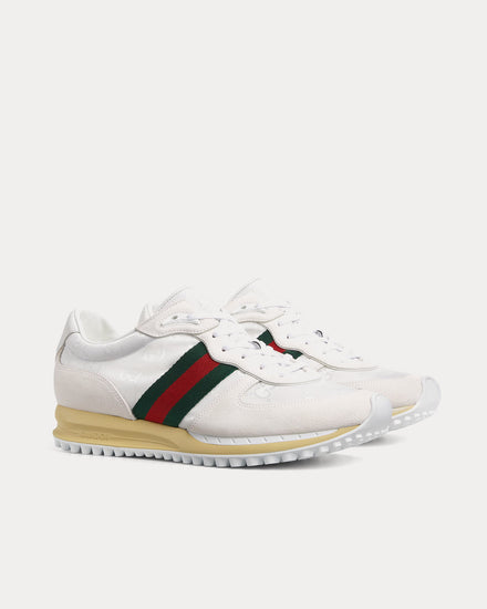 Gucci Re-Motion with Original GG Canvas White Low Top Sneakers - 3