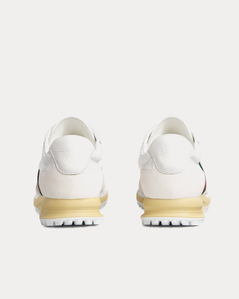 Gucci Re-Motion with Original GG Canvas White Low Top Sneakers - 4