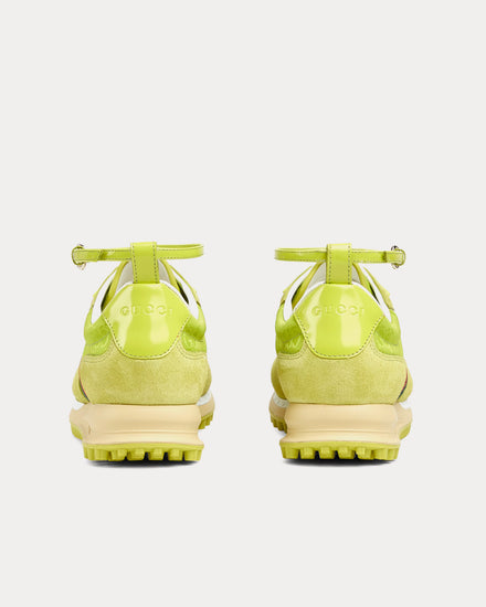 Gucci Re-Motion with GG Nylon Acid Green Low Top Sneakers - 4