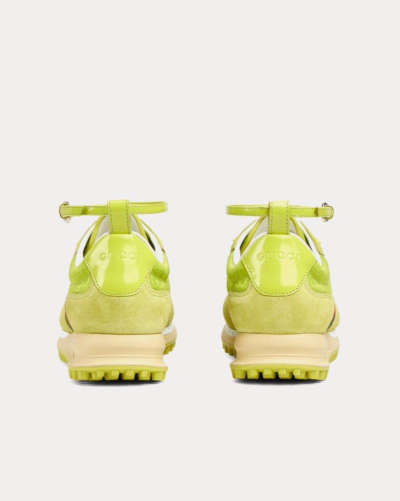 Gucci Re-Motion with GG Nylon Acid Green Low Top Sneakers - 4