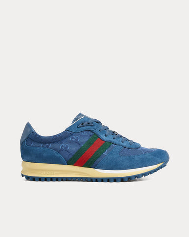 Gucci Re-Motion with Original GG Canvas Blue Low Top Sneakers