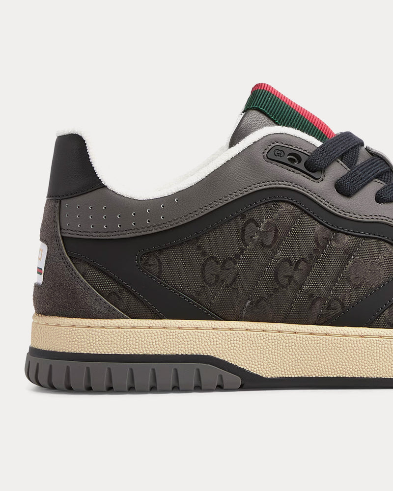 Gucci Re-Web with GG Nylon Grey Low Top Sneakers - 5