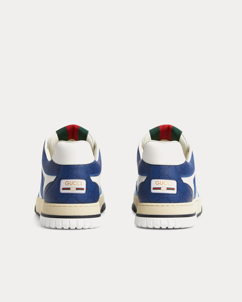 Gucci Re-Web with GG Supreme Gradient Blue Low Top Sneakers - 4