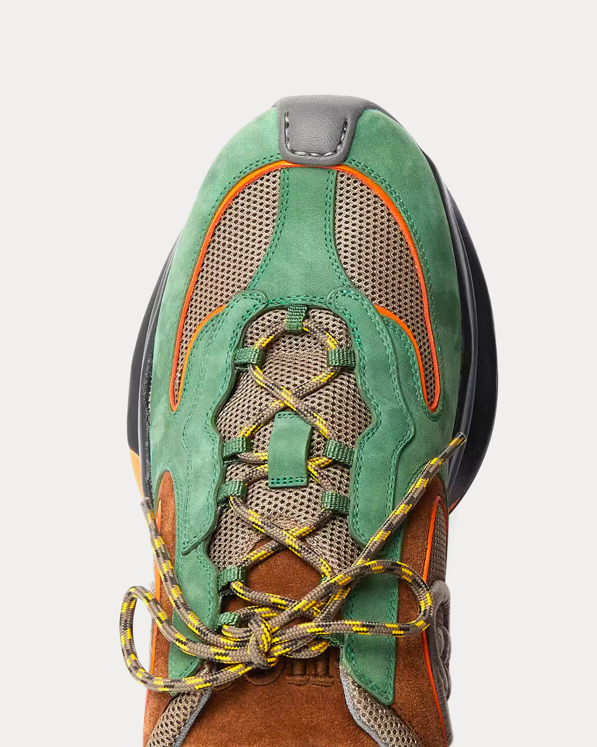 Gucci Brown Fabric Low Top Sneakers main image 1
