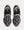 Run Suede Grey / Black Low Top Sneakers
