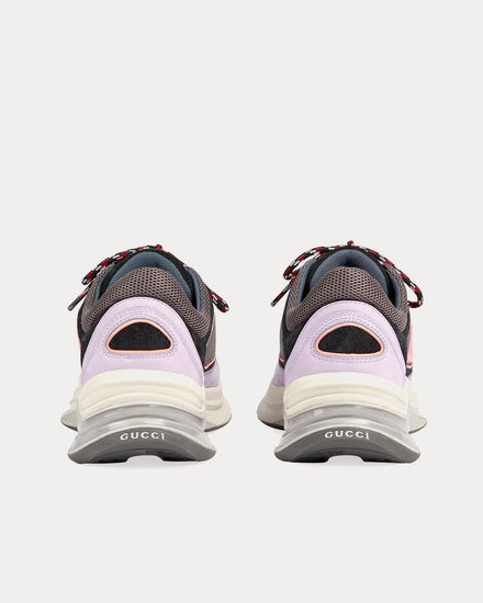 Gucci Run GG Suede Lilac / Black Low Top Sneakers - 4