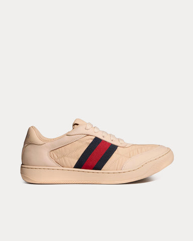 Gucci Screener with Padded Nylon Light Pink Low Top Sneakers