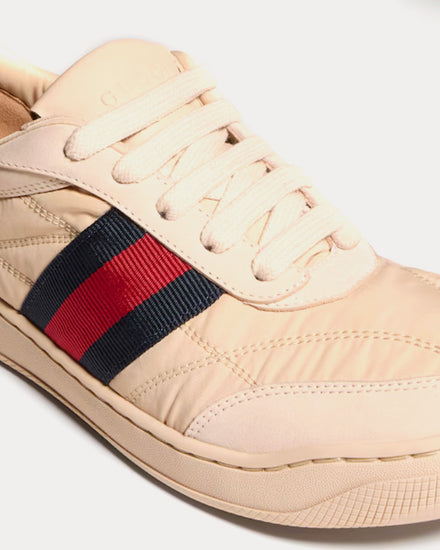 Gucci Screener with Padded Nylon Light Pink Low Top Sneakers - 5