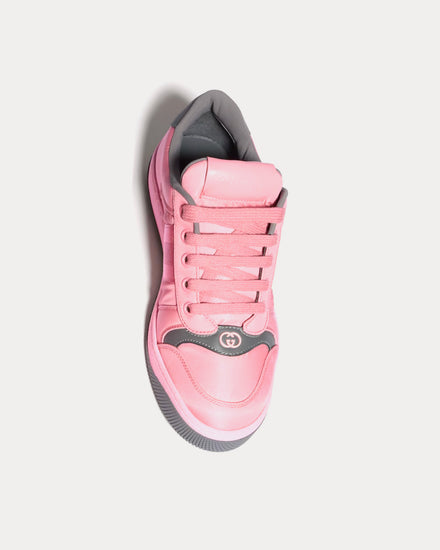 Gucci Screener with Padded Nylon Pink Low Top Sneakers - 2