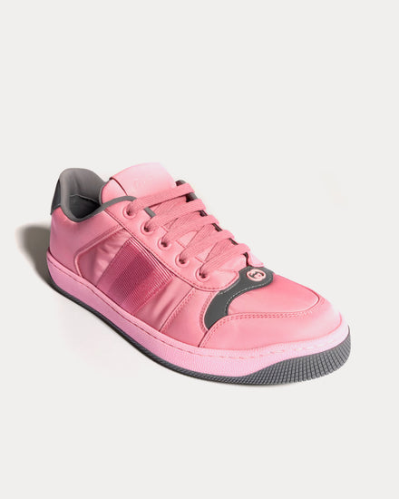 Gucci Screener with Padded Nylon Pink Low Top Sneakers - 3
