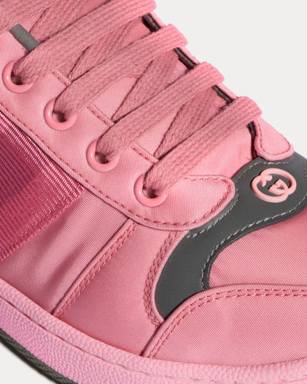 Gucci Screener with Padded Nylon Pink Low Top Sneakers - 6