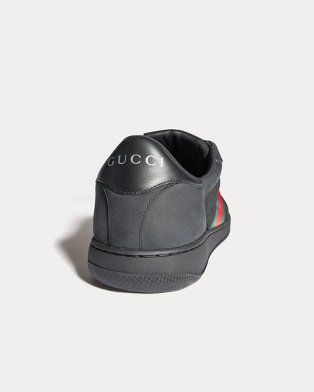 Gucci Screener with Padded Nylon Black Low Top Sneakers - 4