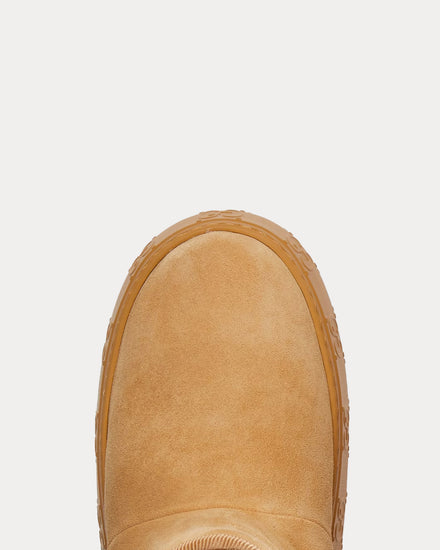 Gucci Ankle Suede Beige Boots - 4