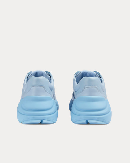 Gucci Rhyton Interlocking G Light Blue Low Top Sneakers - 4