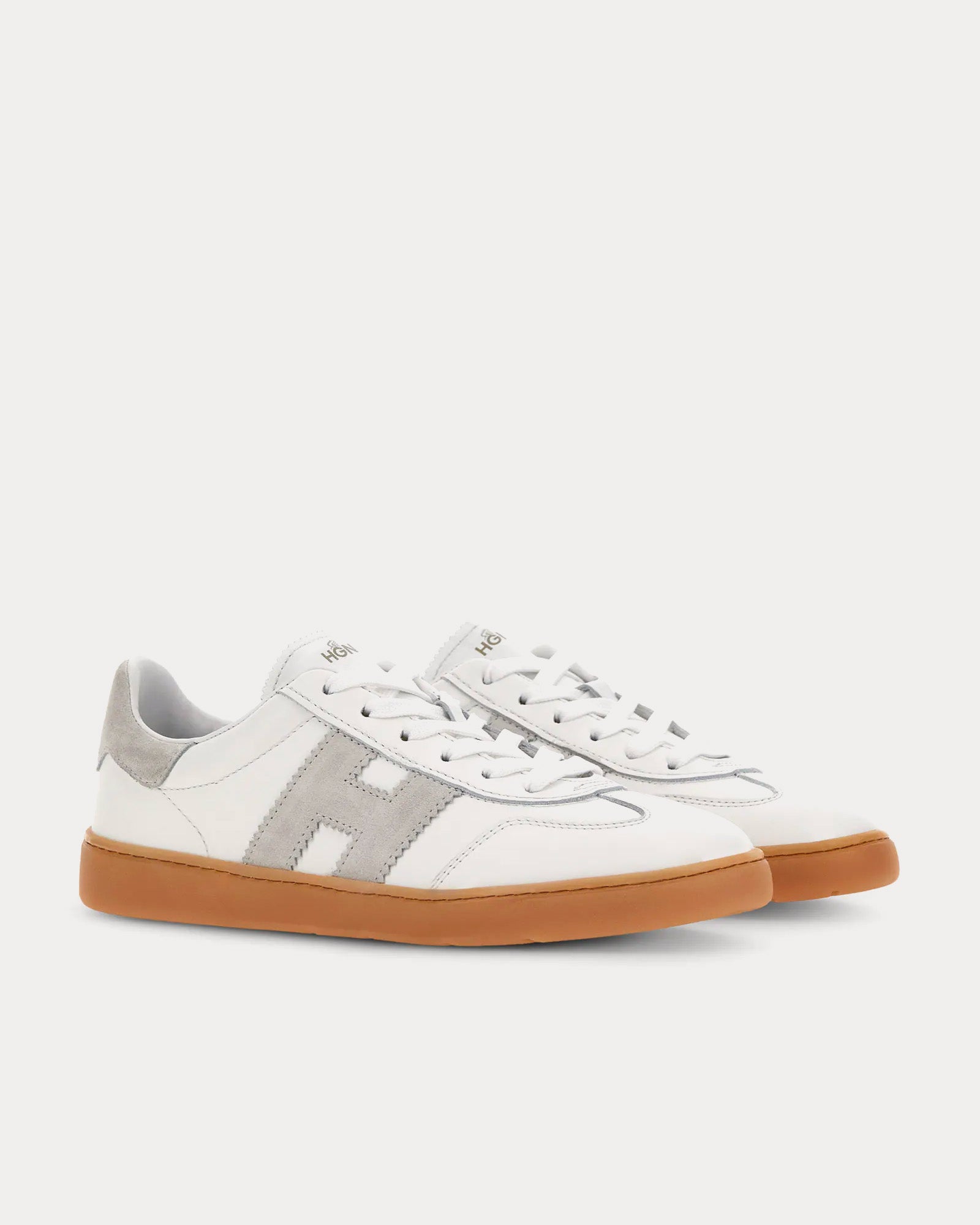 Hogan - Cool Leather White Low Top Sneakers