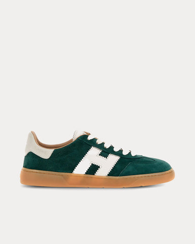 Hogan Cool Suede Green Low Top Sneakers