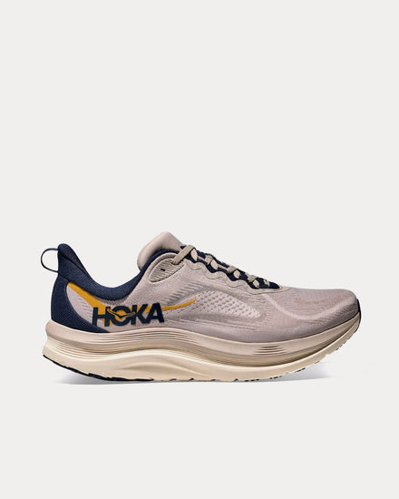 HOKA Kawana 3 Putty / Midnight Blue Running Shoes - 1