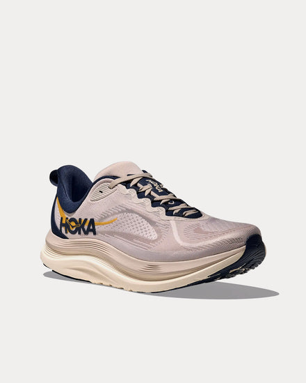 HOKA Kawana 3 Putty / Midnight Blue Running Shoes - 3
