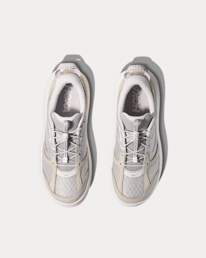 HOKA Bondi B3LS Cosmic Grey / White Running Shoes - 2