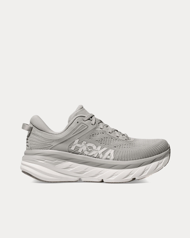 HOKA Women's Bondi 7 Harbor Mist / White Running Shoes