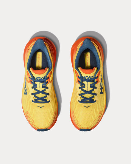 HOKA Challenger 7 Lemonade / Squash Running Shoes - 2