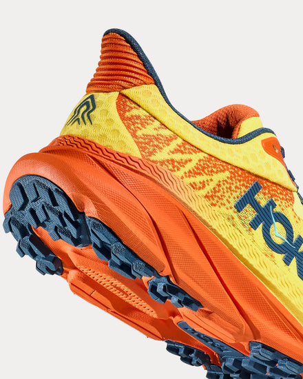 HOKA Challenger 7 Lemonade / Squash Running Shoes - 3