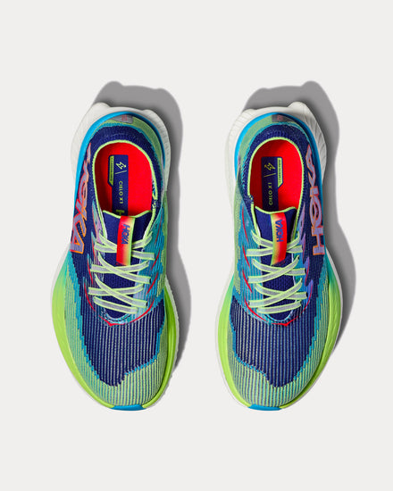 HOKA Cielo X1 Evening Sky / Lettuce Running Shoes - 2