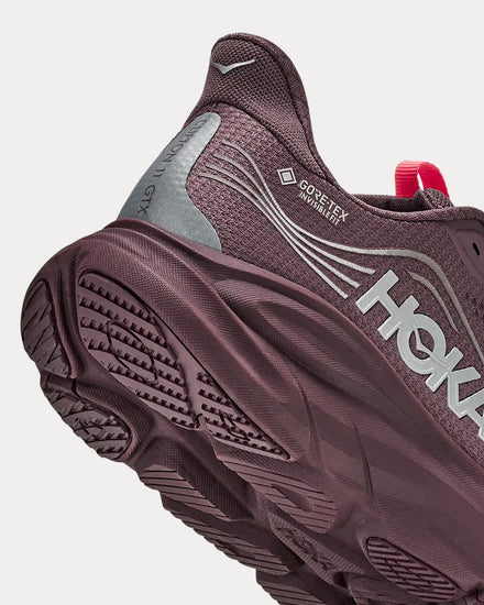 HOKA Clifton 11 GTX Smoky Quartz / Deep Mauve Running Shoes - 6