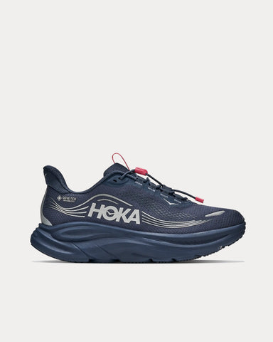 HOKA Clifton 11 GTX Varsity Navy / Burnt Red Running Shoes